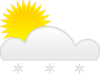 Sun Snow Clip Art