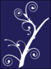Purple Background Branch Clip Art
