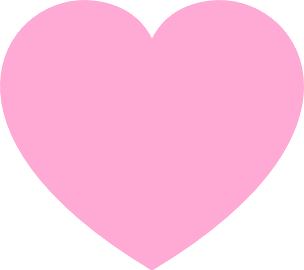 pink heart shaped