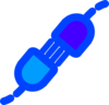 Connect Blue Clip Art