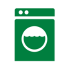 Green Laundromat Clip Art