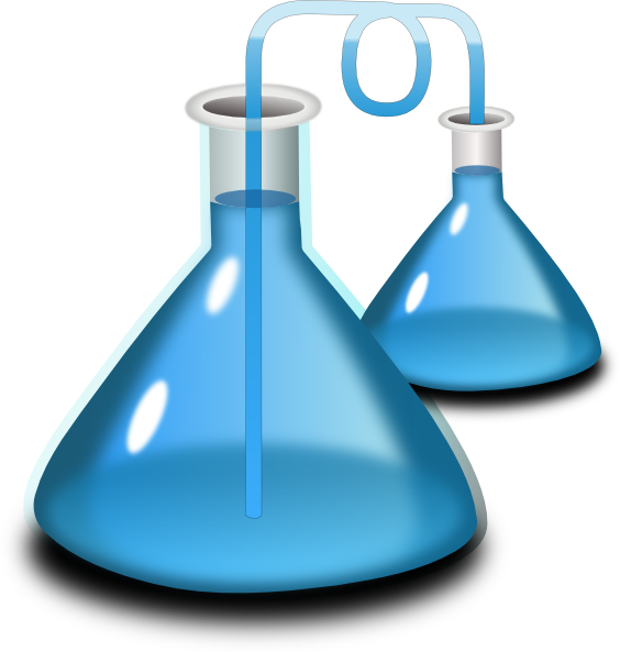 Laboratory Flasks Clip Art at Clker.com - vector clip art online