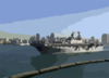 Uss Boxer (lhd 4) Departs San Diego, Calif., On A Deployment To The Central Command Area Of Responsibility In Support Of Operation Iraqi Freedom Ii Force Rotation. Clip Art