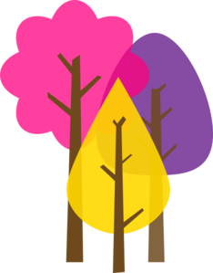 Spring Trees Clip Art