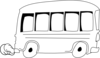 Large Bus Clip Art