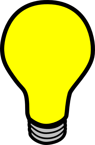 free clipart images light bulb - photo #4