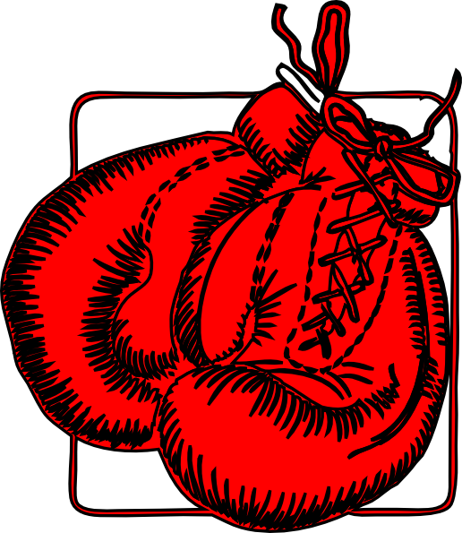 Boxing Gloves Clip Art at Clker.com - vector clip art online, royalty