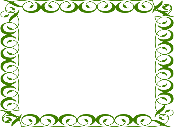 clip art borders green - photo #43