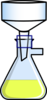 Buchner Flask Clip Art