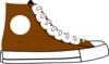 Brown Shoe Clip Art