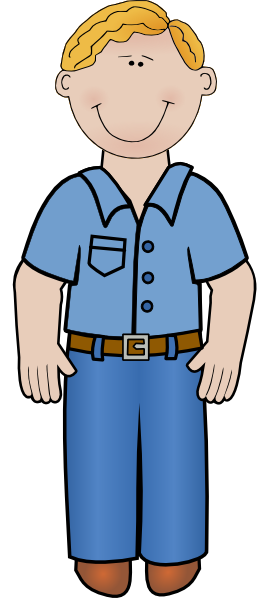 Daddy Standing 01 Clip Art at Clker.com - vector clip art online