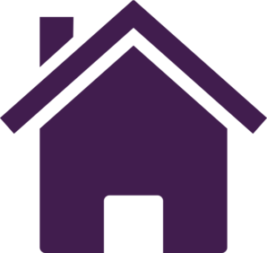 Purple House 2 Clip Art