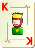King Card Clip Art