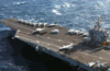 The Flight Deck Aboard Uss Harry S. Truman (cvn 75) Is Readied For Flight Operations Clip Art