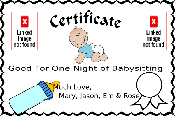 babysitting coupon clip art at clker com vector clip art online babysitter clip art