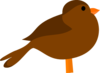 Brown Bird Clip Art