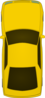 Top Of Yellow Car Clip Art