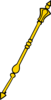 Golden Staff Clip Art