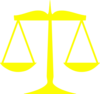 Yellow Scales Of Justice Clip Art