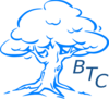 Blue Tree Sm-logo Clip Art