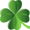 Shamrock No Shadow Clip Art