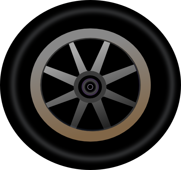 Wheel 4 Clip Art at Clker.com - vector clip art online, royalty free