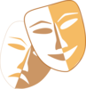 Theatre Masks Clip Art