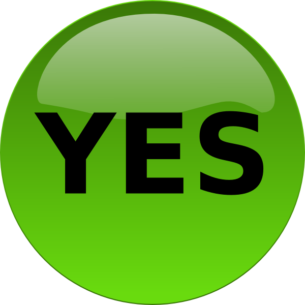 clipart for yes and no - photo #17