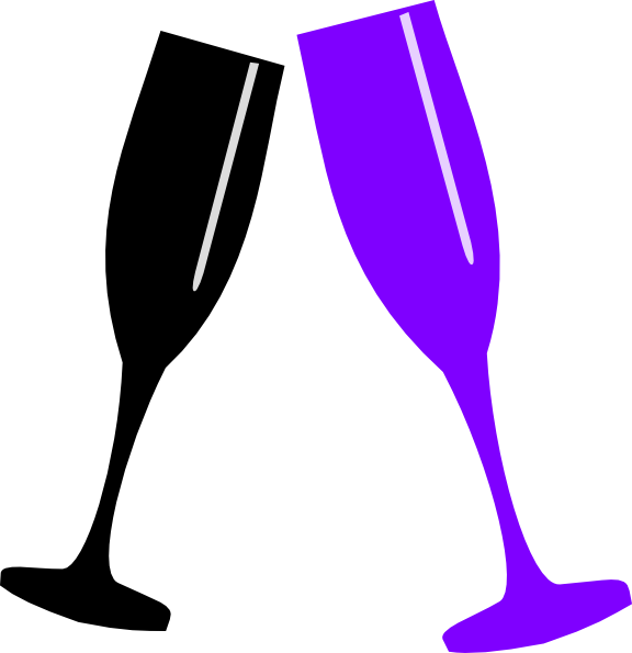 clipart glasses champagne - photo #9