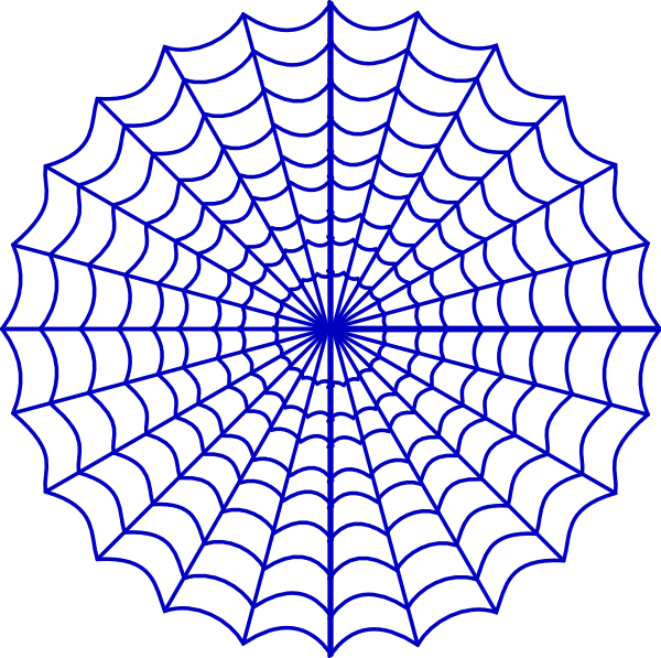 Spidersweb Clip Art at Clker.com - vector clip art online, royalty free