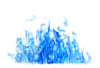 Blue Fire Clip Art