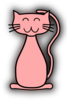 Pink Kitty Clip Art