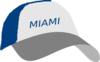 Miami Cap Clip Art
