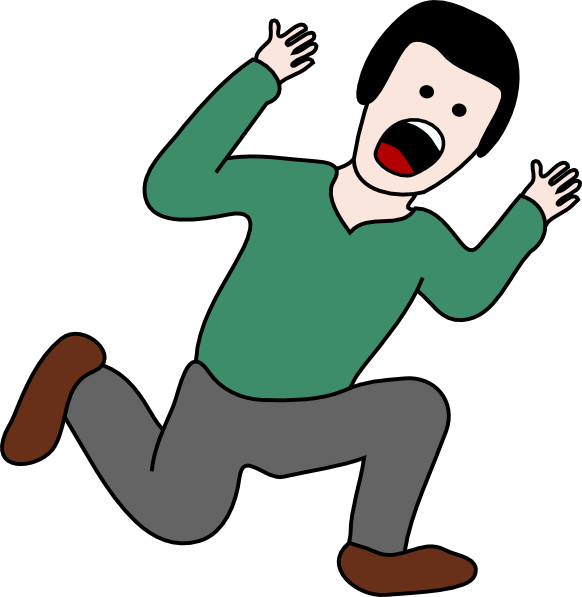 clipart running away - photo #22