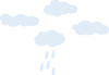 Rainy Cloudy Sky Clip Art