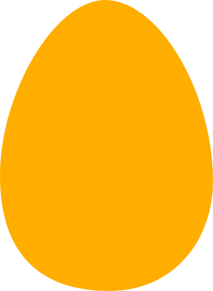 Yellow Egg Clip Art at Clker.com - vector clip art online, royalty free