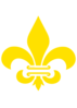 Fleur De Lis Gold With White Clip Art