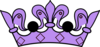 Purple Crown Clip Art