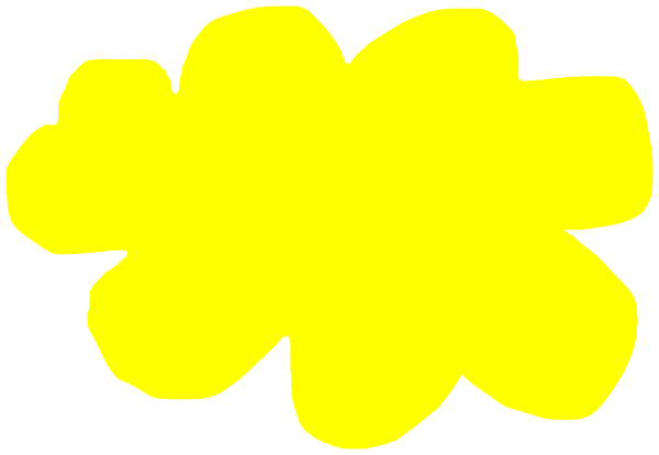 yellow cloud clipart - photo #15