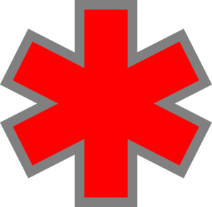 Red3 Star Of Life Clip Art