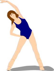 Woman Exercising Clip Art at Clker.com - vector clip art online