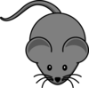 Dark Gray Mouse Clip Art