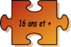 Puzzle 16 Ans Et + Clip Art