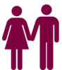 Man And Woman (heterosexual) Icon Clip Art