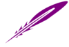 Purple Feather Clip Art