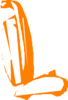 Vacuum - Orange Clip Art