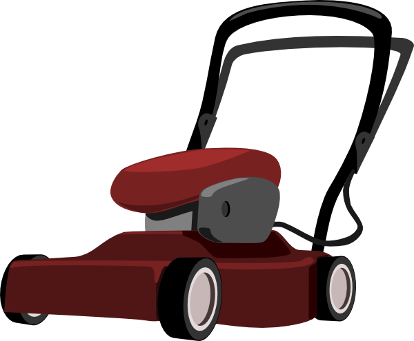 lawn mower clipart free vector - photo #5