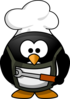 Bbq Penguin Clip Art