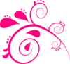 Paisly Pink 2 Clip Art