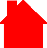 House Logo Red Clip Art